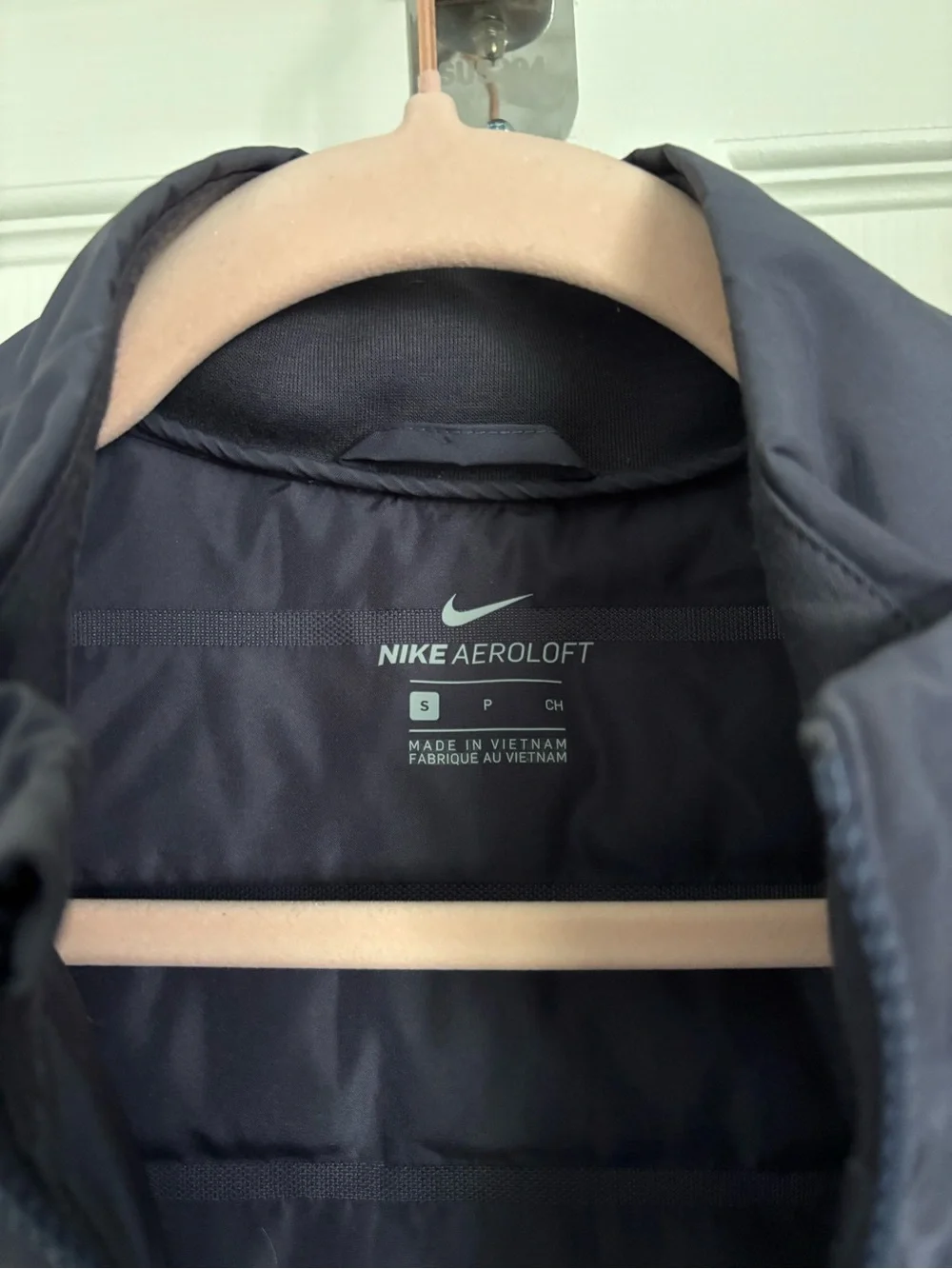 Nike Women's Quilted Puffer Vest - Navy Blue